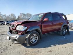 Toyota Sequoia salvage cars for sale: 2004 Toyota Sequoia SR5