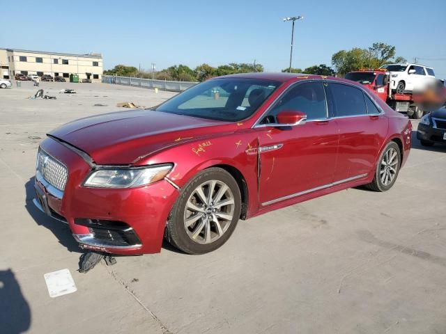 2017 Lincoln Continental Premiere