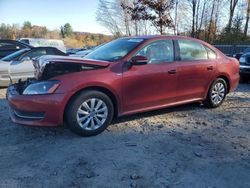 Volkswagen Passat salvage cars for sale: 2015 Volkswagen Passat S