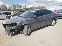 Nissan Sentra Vehiculos salvage en venta: 2019 Nissan Sentra S