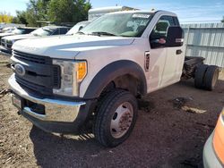 Ford f550 salvage cars for sale: 2017 Ford F550 Super Duty