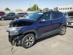 KIA salvage cars for sale: 2021 KIA Seltos EX