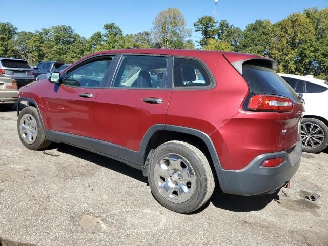 2016 Jeep Cherokee Sport