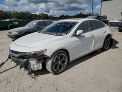 Chevrolet Malibu salvage cars for sale: 2020 Chevrolet Malibu LT