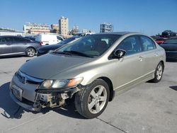 Honda Civic salvage cars for sale: 2007 Honda Civic EX