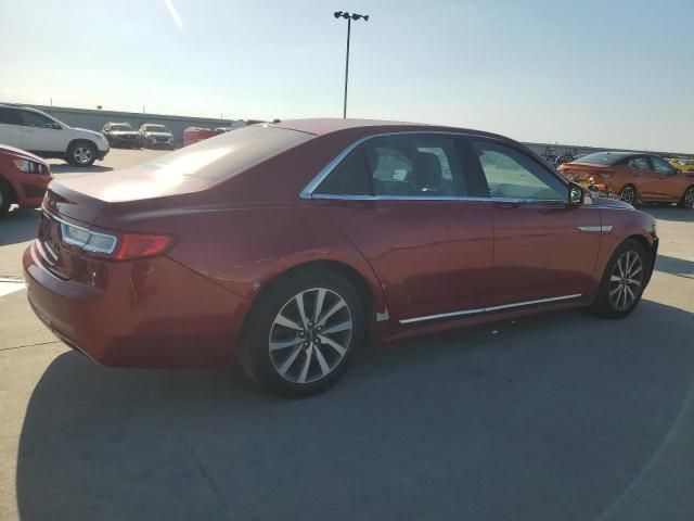 2017 Lincoln Continental Premiere