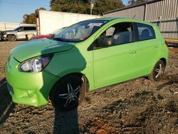 Mitsubishi Mirage salvage cars for sale: 2015 Mitsubishi Mirage DE