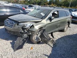 Subaru salvage cars for sale: 2017 Subaru Outback 2.5I Premium