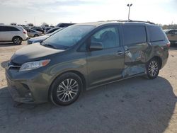 Toyota Sienna xle salvage cars for sale: 2020 Toyota Sienna XLE