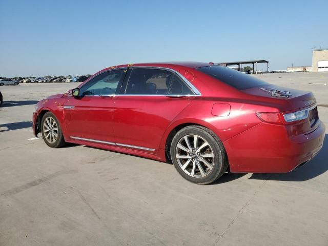 2017 Lincoln Continental Premiere