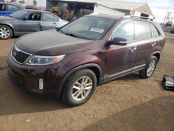 KIA Sorento salvage cars for sale: 2015 KIA Sorento LX