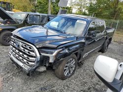 Toyota Tundra salvage cars for sale: 2024 Toyota Tundra Crewmax Platinum