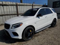 Mercedes-Benz salvage cars for sale: 2017 Mercedes-Benz GLE 43 AMG