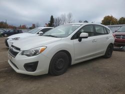 Salvage cars for sale from Copart Bowmanville, ON: 2014 Subaru Impreza