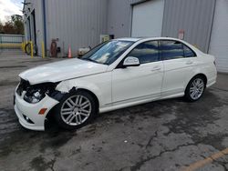 Mercedes-Benz salvage cars for sale: 2008 Mercedes-Benz C 300 4matic