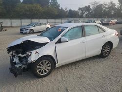 Toyota salvage cars for sale: 2017 Toyota Camry LE