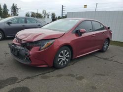 Toyota Corolla salvage cars for sale: 2022 Toyota Corolla LE