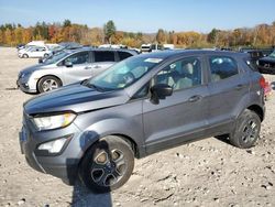 Ford Ecosport salvage cars for sale: 2019 Ford Ecosport S