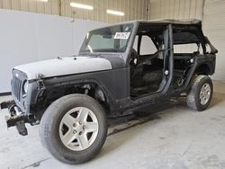 Jeep Wrangler Unlimited Sport salvage cars for sale: 2012 Jeep Wrangler Unlimited Sport