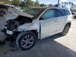 Toyota Highlander salvage cars for sale: 2014 Toyota Highlander XLE