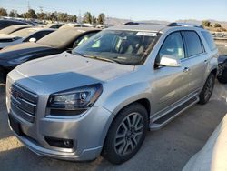 GMC Acadia den salvage cars for sale: 2013 GMC Acadia Denali