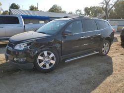 Chevrolet Traverse salvage cars for sale: 2012 Chevrolet Traverse LT