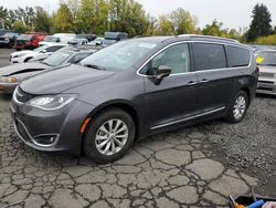 Chrysler salvage cars for sale: 2018 Chrysler Pacifica Touring L Plus