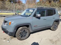 Jeep Renegade salvage cars for sale: 2016 Jeep Renegade Trailhawk