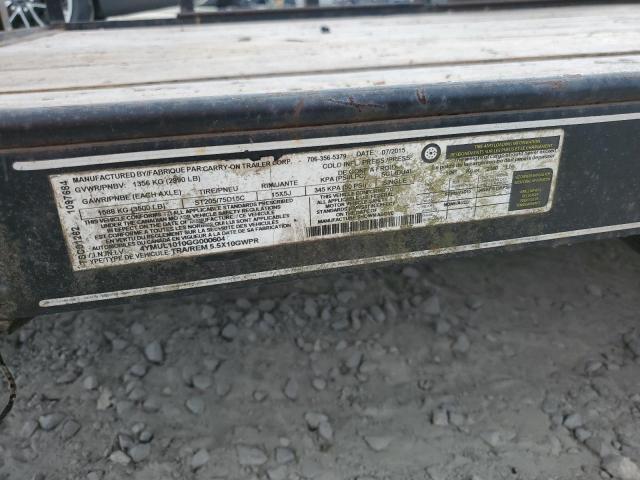 2015 Carry-On 8' Trailer