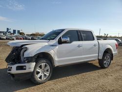 Ford f-150 salvage cars for sale: 2018 Ford F150 Supercrew