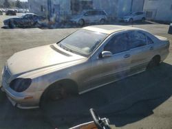 Mercedes-Benz s-Class salvage cars for sale: 2002 Mercedes-Benz S 430