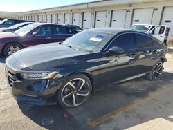 Honda salvage cars for sale: 2018 Honda Accord Sport