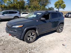 Jeep Cherokee salvage cars for sale: 2018 Jeep Cherokee Trailhawk