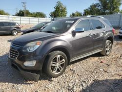 Chevrolet salvage cars for sale: 2016 Chevrolet Equinox LTZ