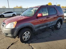 Honda crv salvage cars for sale: 2002 Honda CR-V EX