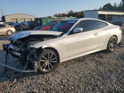 BMW 4 Series salvage cars for sale: 2021 BMW 430I