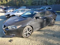 Nissan Maxima salvage cars for sale: 2017 Nissan Maxima 3.5S