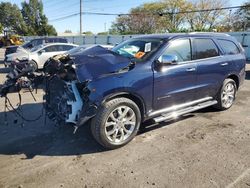 Salvage cars for sale from Copart Moraine, OH: 2016 Dodge Durango Citadel