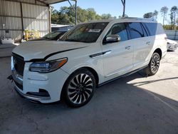 Lincoln Navigator salvage cars for sale: 2022 Lincoln Navigator L Black Label