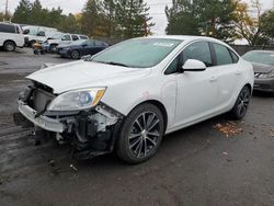 Buick Verano salvage cars for sale: 2016 Buick Verano Sport Touring