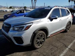 Subaru Forester salvage cars for sale: 2021 Subaru Forester Sport