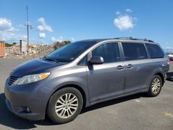 Toyota salvage cars for sale: 2012 Toyota Sienna XLE