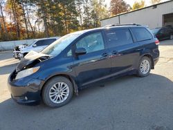 Toyota Sienna xle salvage cars for sale: 2011 Toyota Sienna XLE