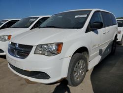 2017 Dodge Grand Caravan SE en venta en Grand Prairie, TX