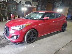 Salvage cars for sale from Copart Albany, NY: 2013 Hyundai Veloster Turbo