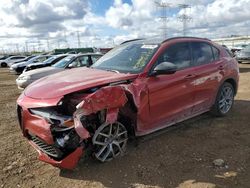 Alfa Romeo Stelvio salvage cars for sale: 2018 Alfa Romeo Stelvio TI Sport