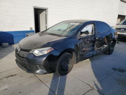 Toyota Corolla salvage cars for sale: 2016 Toyota Corolla L