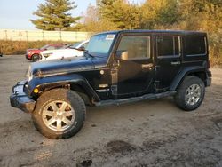 Jeep Wrangler Unlimited Sahara salvage cars for sale: 2012 Jeep Wrangler Unlimited Sahara