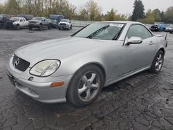 Mercedes-Benz slk-Class salvage cars for sale: 2001 Mercedes-Benz SLK 320