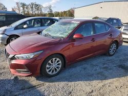 Nissan Sentra Vehiculos salvage en venta: 2020 Nissan Sentra SV